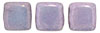 CzechMates Tile Bead 6mm : Luster - Opaque Amethyst
