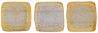 CzechMates Tile Bead 6mm : Milky Alexandrite Antique Shimmer