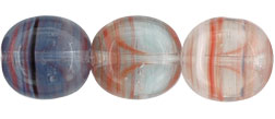 Beveled Ovals 10 x 9mm : HurriCane Glass - Big Sky