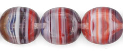 Beveled Ovals 10 x 9mm : HurriCane Glass - Higlands Heather