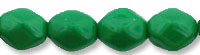 Beveled Diamond Barrels 6/4mm : Opaque Green