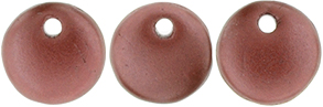 Lentils 6mm : Chrome - Copper Rose