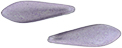 CzechMates Two Hole Daggers 16 x 5mm : ColorTrends: Saturated Metallic Ballet Slipper