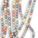 Strung Pressed Bead Mixes : Round 4mm- Ethereal Mix .5m