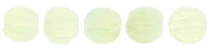 Melon Round 3mm : Milky Jonquil