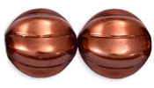 Melon Rounds 14mm : ColorTrends - Bronze