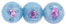 Flower Beads 8mm: Lt. Sapphire