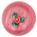 Flower Beads 20mm: Rosaline