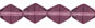 Bicone 6/6mm: Amethyst