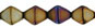 Bicone 6/6mm: Iris - Brown