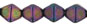 Bicone 6/6mm: Iris - Purple