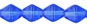 Bicone 6/6mm : Sapphire