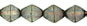 Bicone 6/6mm - Luster: Luster - Transparent Green