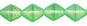 Bicone 6/6mm - Luster: Luster Iris Peridot