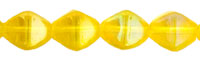 Bicone 6 x 6mm : Luster Iris - Lemon