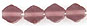 Bicone 6/6mm - Matte: Amethyst