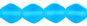 Bicone 6/6mm - Matte: Aquamarine