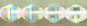 Bicone 6/6mm - AB: Crystal