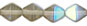 Bicone 6/6mm - AB : Black Diamond