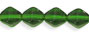 Bicones 8mm : Dk. Peridot Green