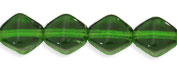 Bicones 8mm : Dk Peridot Green