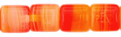 Oblong Cylinders 8/7mm : HurriCane Glass - Harvest Flame