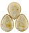 Pear Shaped Drops 16 x 12mm : Opaque Luster - Picasso