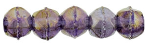 English Cut Round 3mm : Luster Iris - Tanzanite
