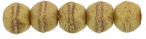 English Cut Round 3mm : Pacifica - Macadamia