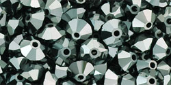M.C. Beads 5 x 3mm - Spacer : Hematite