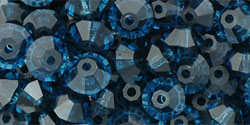 M.C. Beads 5 x 3mm - Spacer : Montana Blue