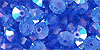 M.C. Beads 5/3mm - Spacer/AB: Sapphire