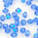 M.C. Beads 3/3mm - Bicone : Sapphire - AB