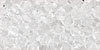 M.C. Beads 4/4mm - Bicone: Crystal