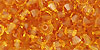 M.C. Beads 4/4mm - Bicone: Topaz