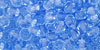 M.C. Beads 4/4mm - Bicone: Lt. Sapphire