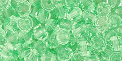M.C. Beads 4 x 4mm - Bicone : Chrysolite