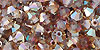 M.C. Beads 4/4mm - Bicone/AB : Alexandrite - Celsian
