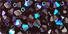 M.C. Beads 4/4mm - Bicone/AB: Garnet