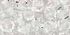 M.C. Beads 6/6mm - Bicone: Crystal