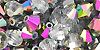 M.C. Beads 6/6mm - Bicone : Vitral Crystal