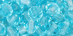 M.C. Beads 6 x 6mm - Bicone: Aquamarine