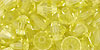 M.C. Beads 6/6mm - Bicone: Jonquil