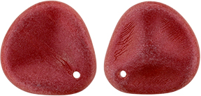Rose Petals 14 x 13mm : Metallic Suede - Guava