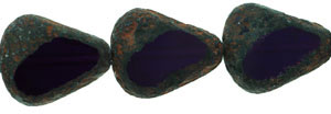 Chunky Table Cut Drop Nugget 19 x 16mm : Tanzanite - Stone Picasso
