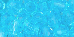 M.C. Beads 6mm - Round: Aquamarine