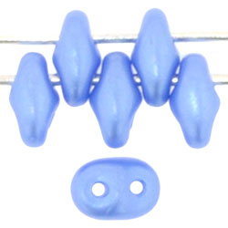 SuperDuo 5 x 2mm : Pearl Coat - Baby Blue