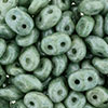 SuperDuo 5 x 2mm : Luster - Stone Green