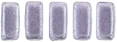 CzechMates Bricks 6 x 3mm : ColorTrends: Saturated Metallic Ballet Slipper