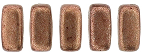 CzechMates Bricks 6 x 3mm : ColorTrends: Saturated Metallic Autumn Maple